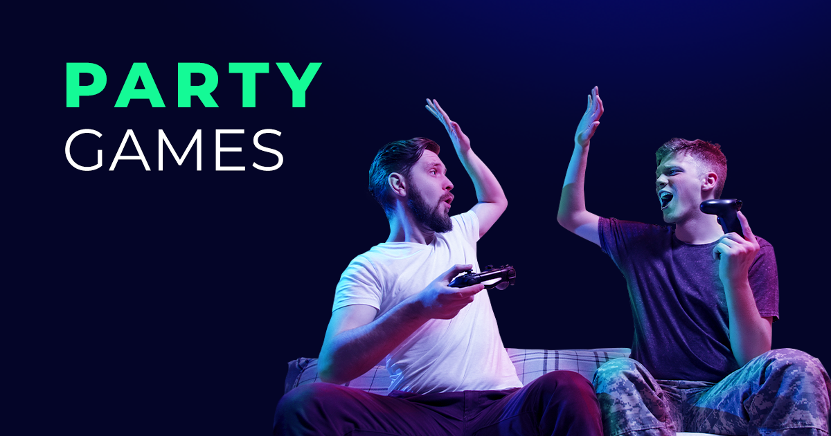 Party games make parties partier All in! Games